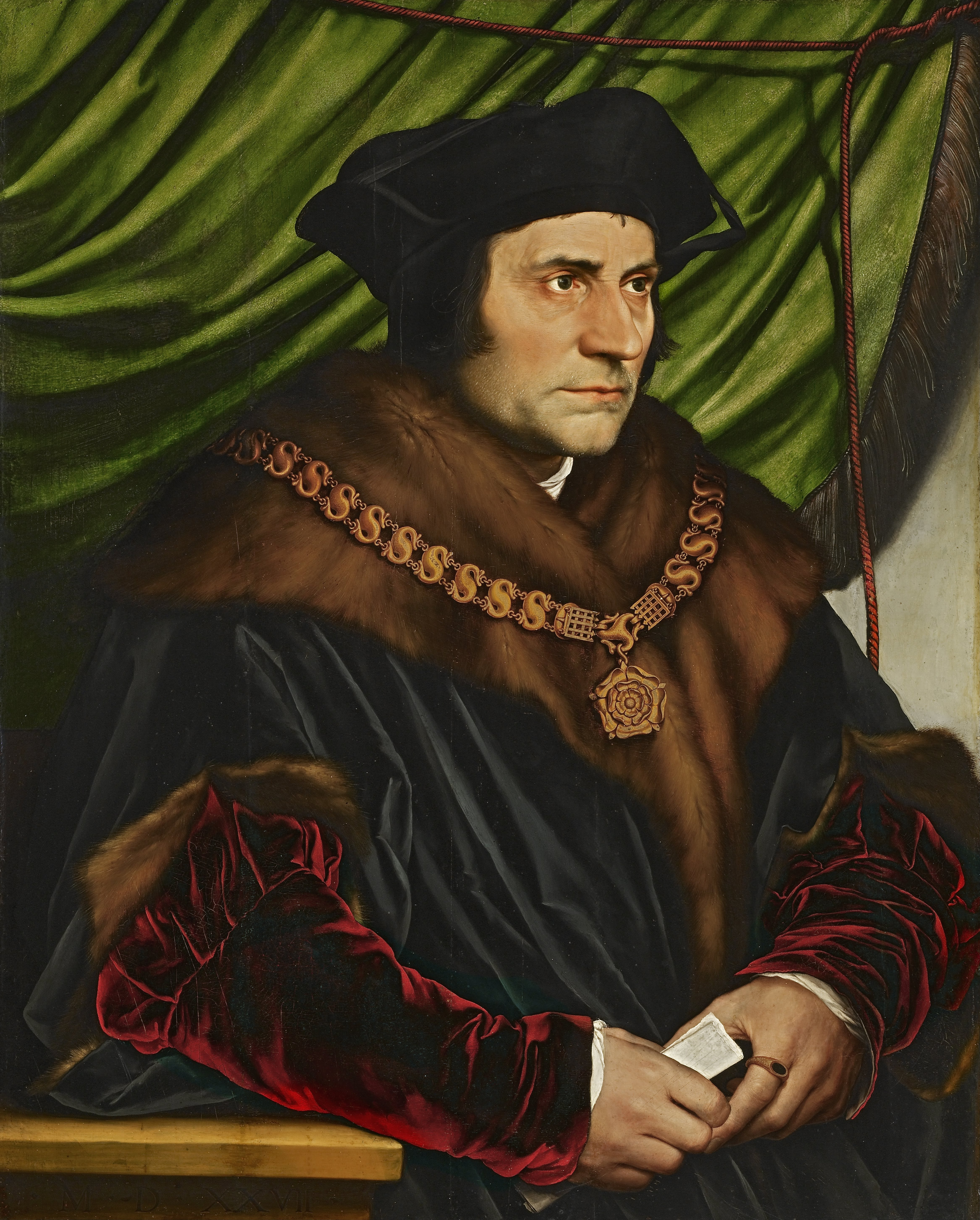 Hans Holbein, the Younger   Sir Thomas More   Google Art Project