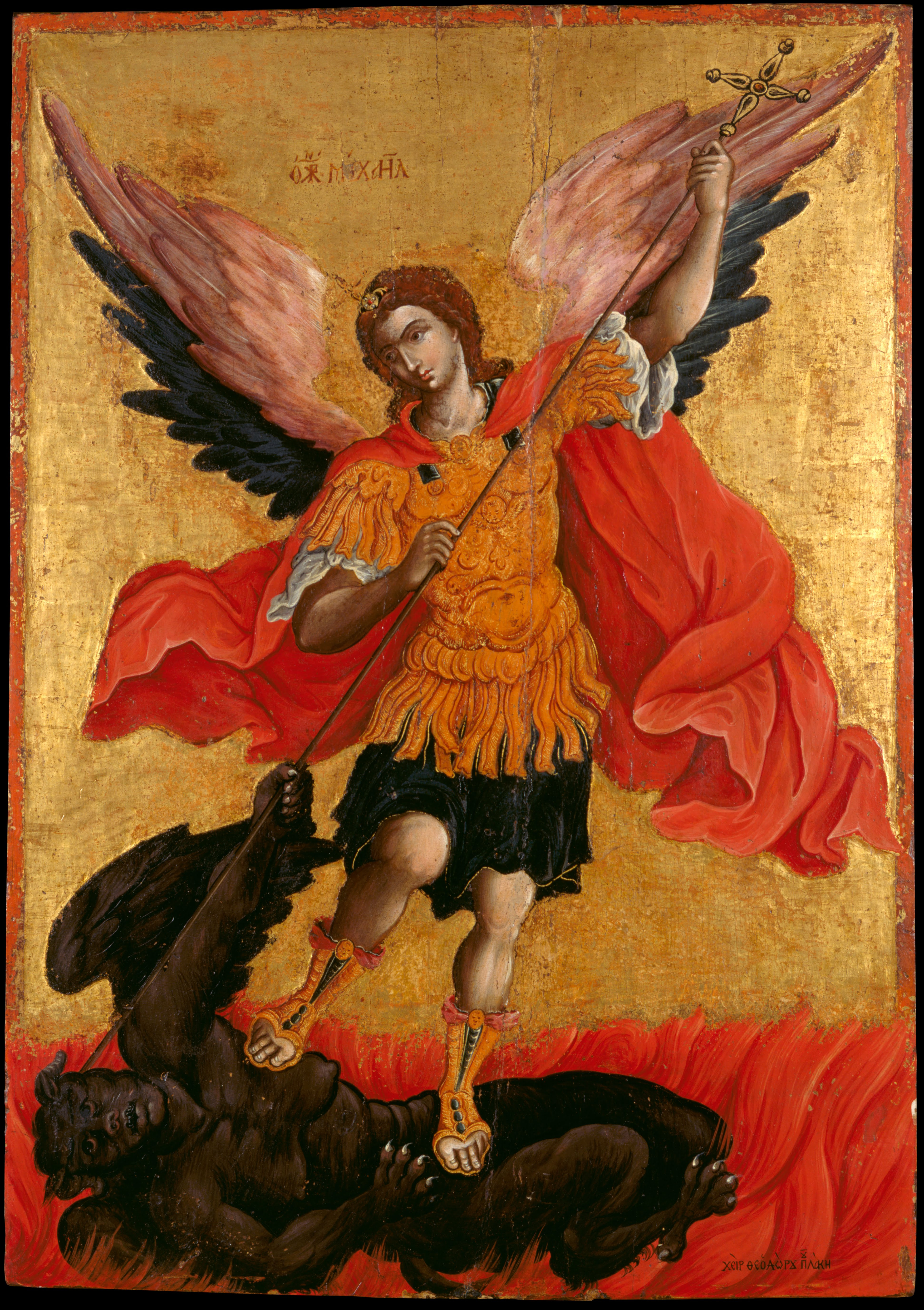 Poulakis Theodoros   The archangel Michael   Google Art Project